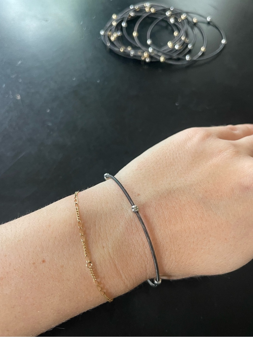 Guitar Strings Bracelet Set